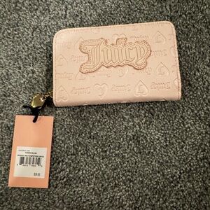 Juicy Couture Blush Pink Embossed Wallet